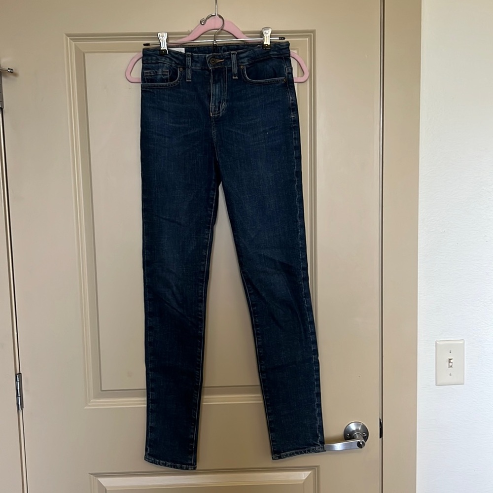 Outland dark blue skinny jeans